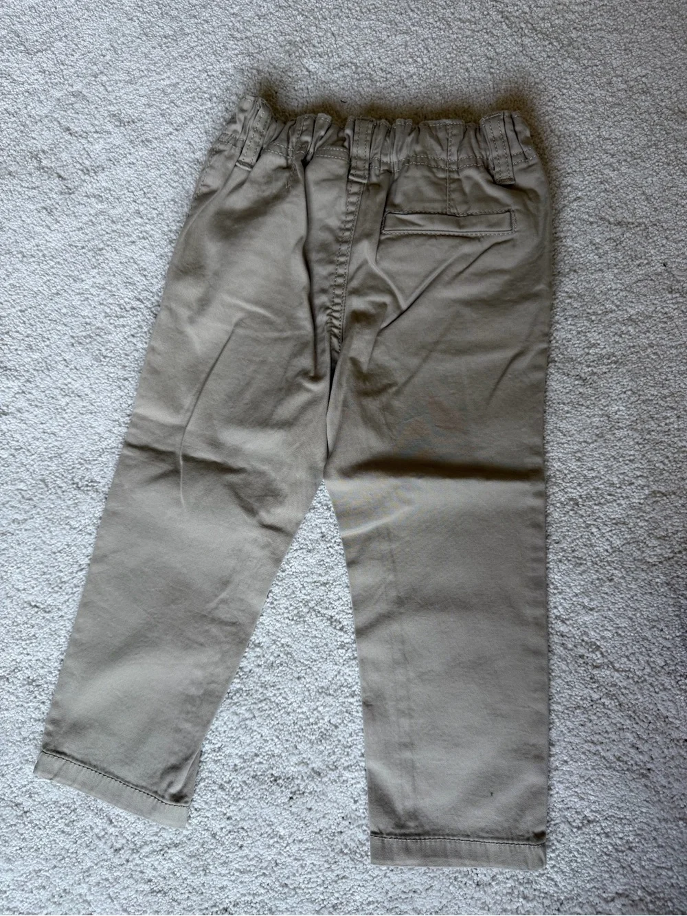 OshKosh B'gosh Tan Straight-Leg Khaki Pants